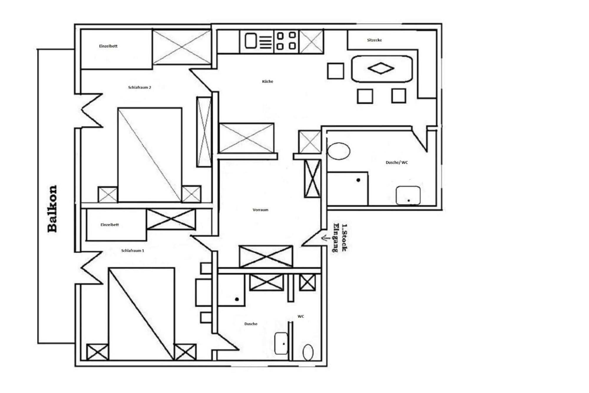 Haus Hubertusheim Apartment Schladming Luaran gambar